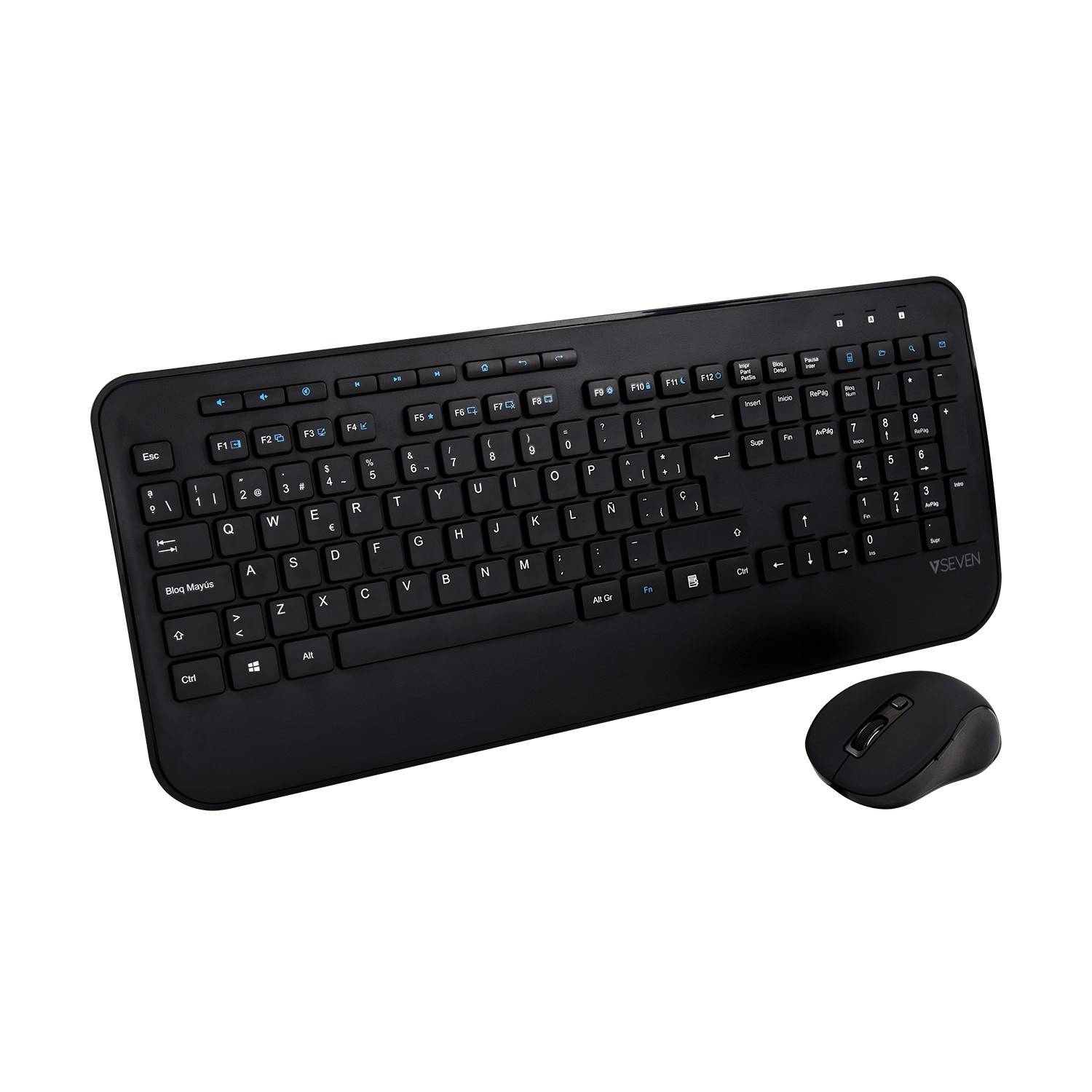 Rca Informatique - image du produit : PRO WIRELESS KB MOUSE COMBO ES FULL SIZE/PALMREST ES SPANISH SP