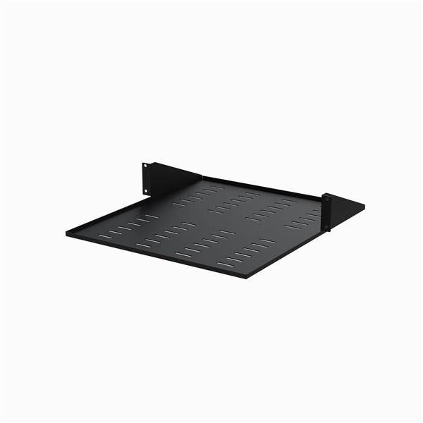 Rca Informatique - image du produit : 2 POST SERVER RACK SHELF - VENTED - SUPPORTS UP TO 75 LB.