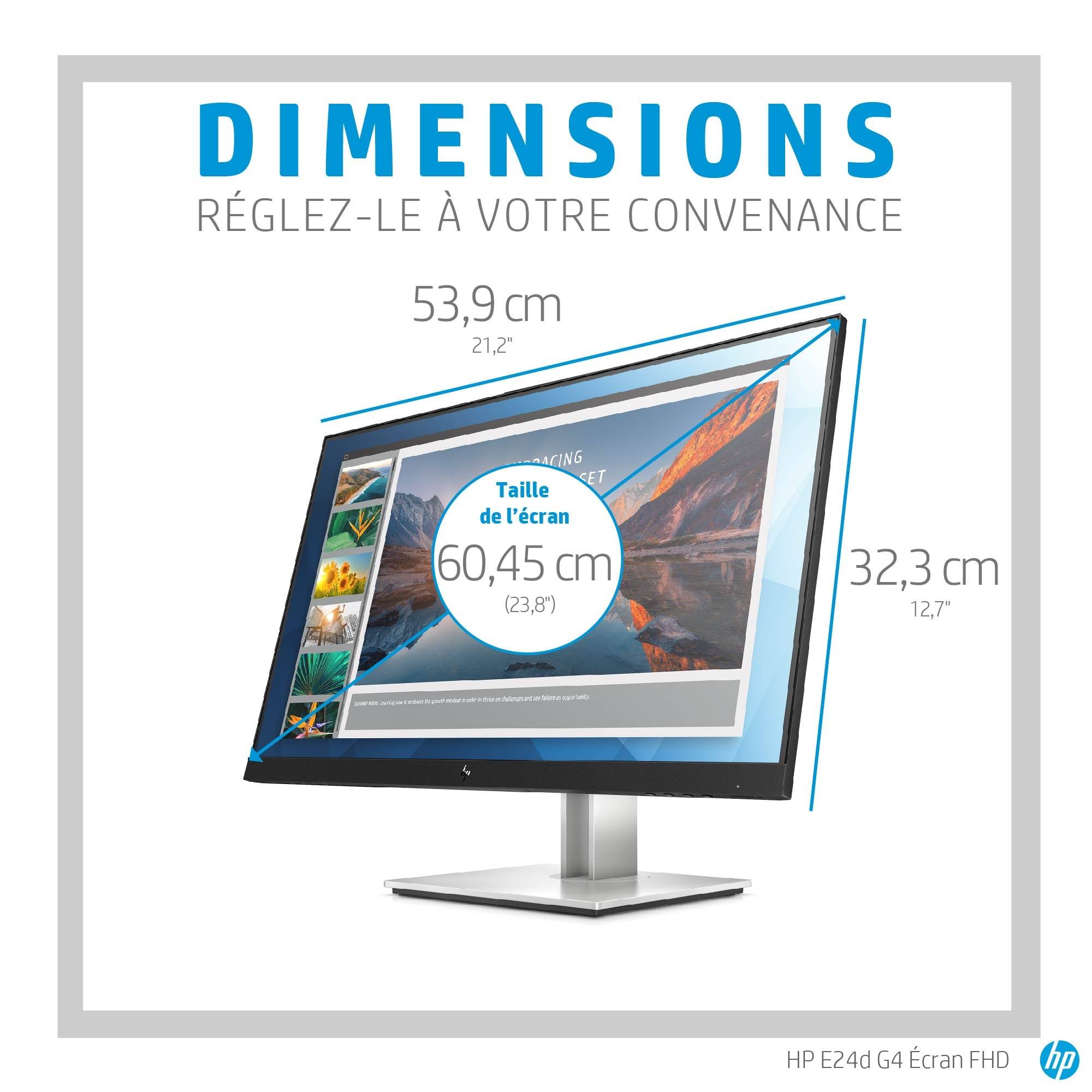 Rca Informatique - image du produit : E24D G4 FHD DOCKING MONITOR EN