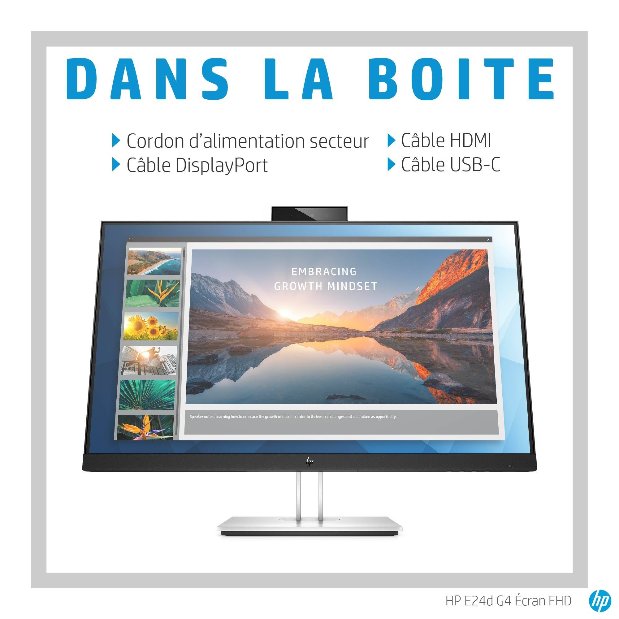 Rca Informatique - image du produit : E24D G4 FHD DOCKING MONITOR EN