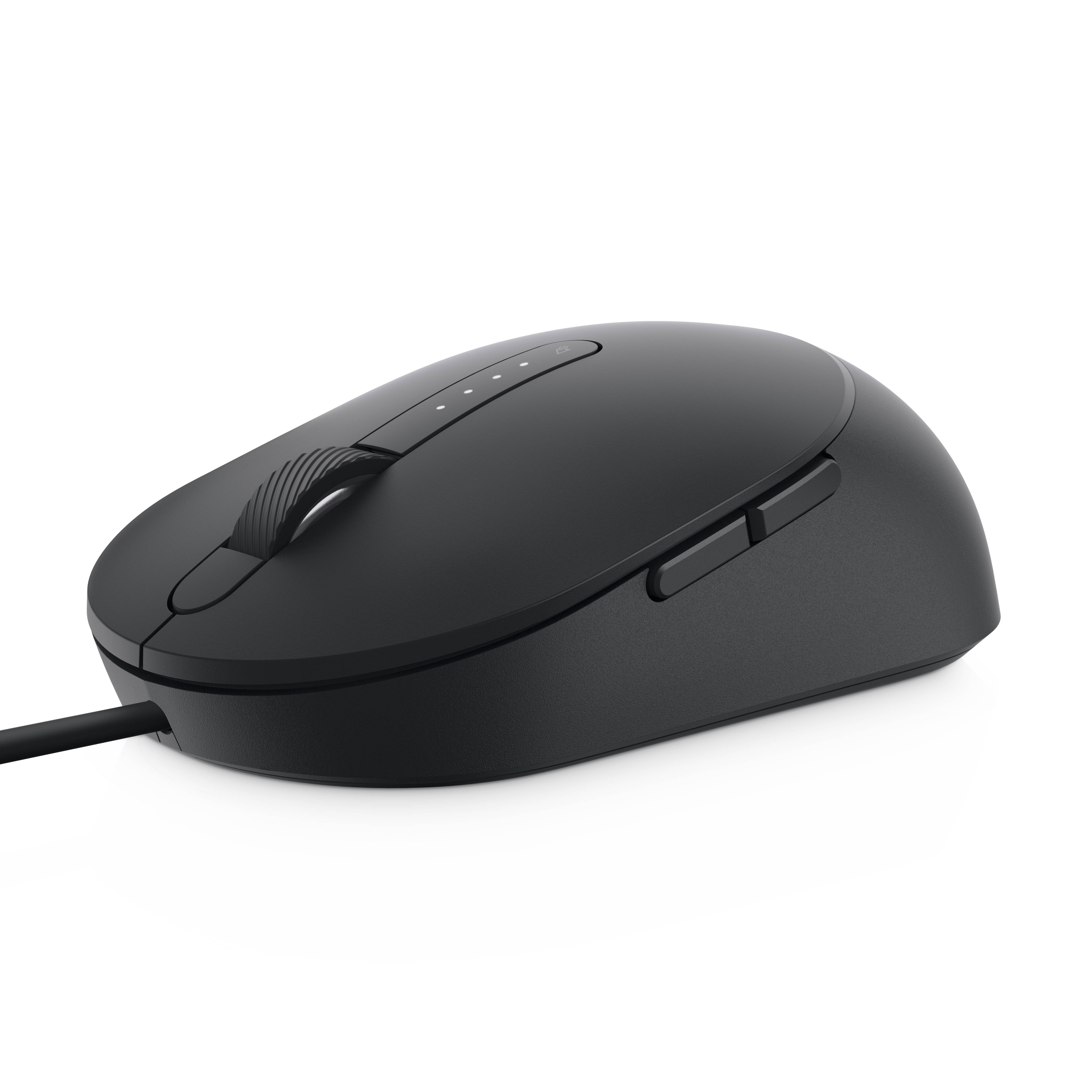 Rca Informatique - Image du produit : LASER WIRED MOUSE MS3220 BLACK SE