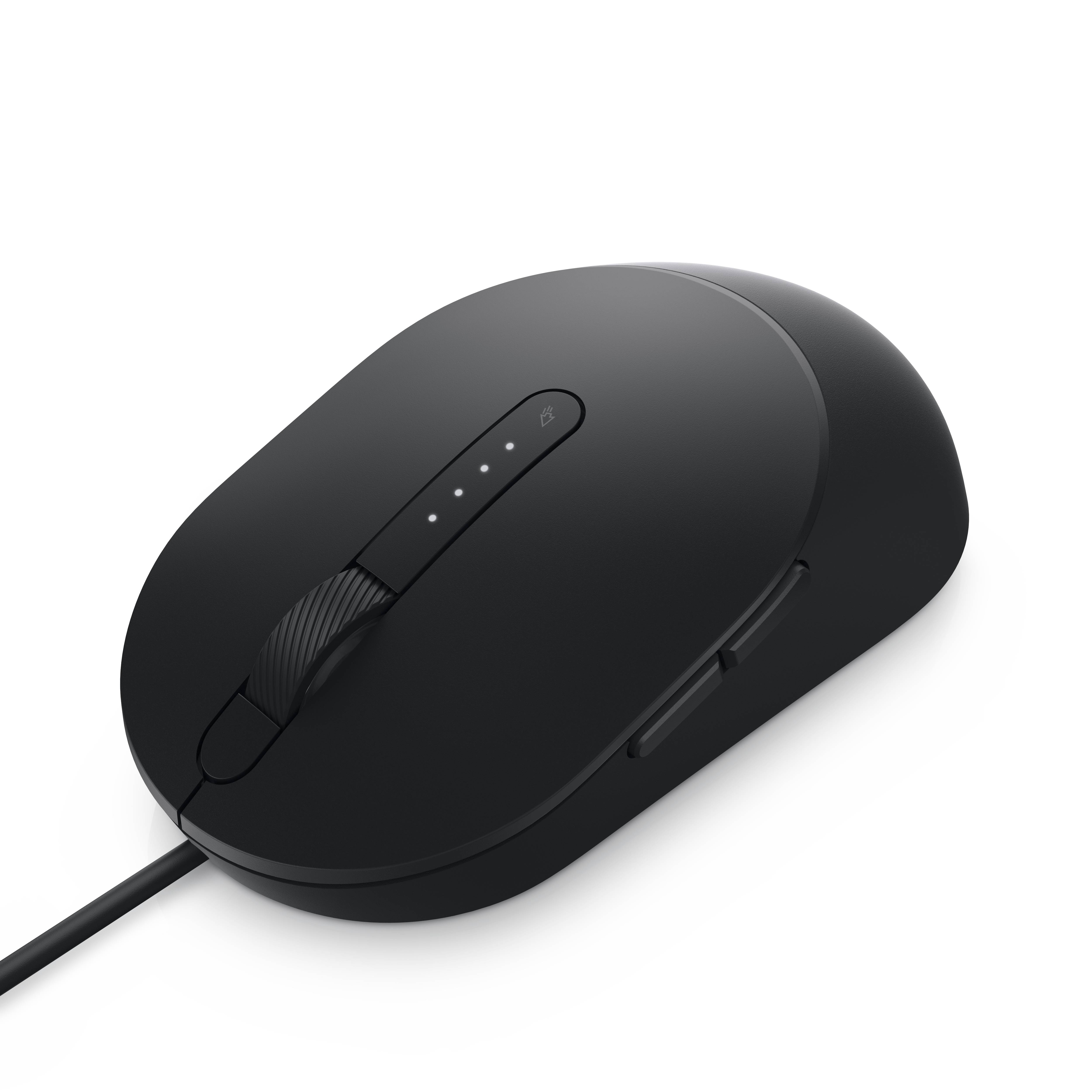 Rca Informatique - image du produit : LASER WIRED MOUSE MS3220 BLACK SE