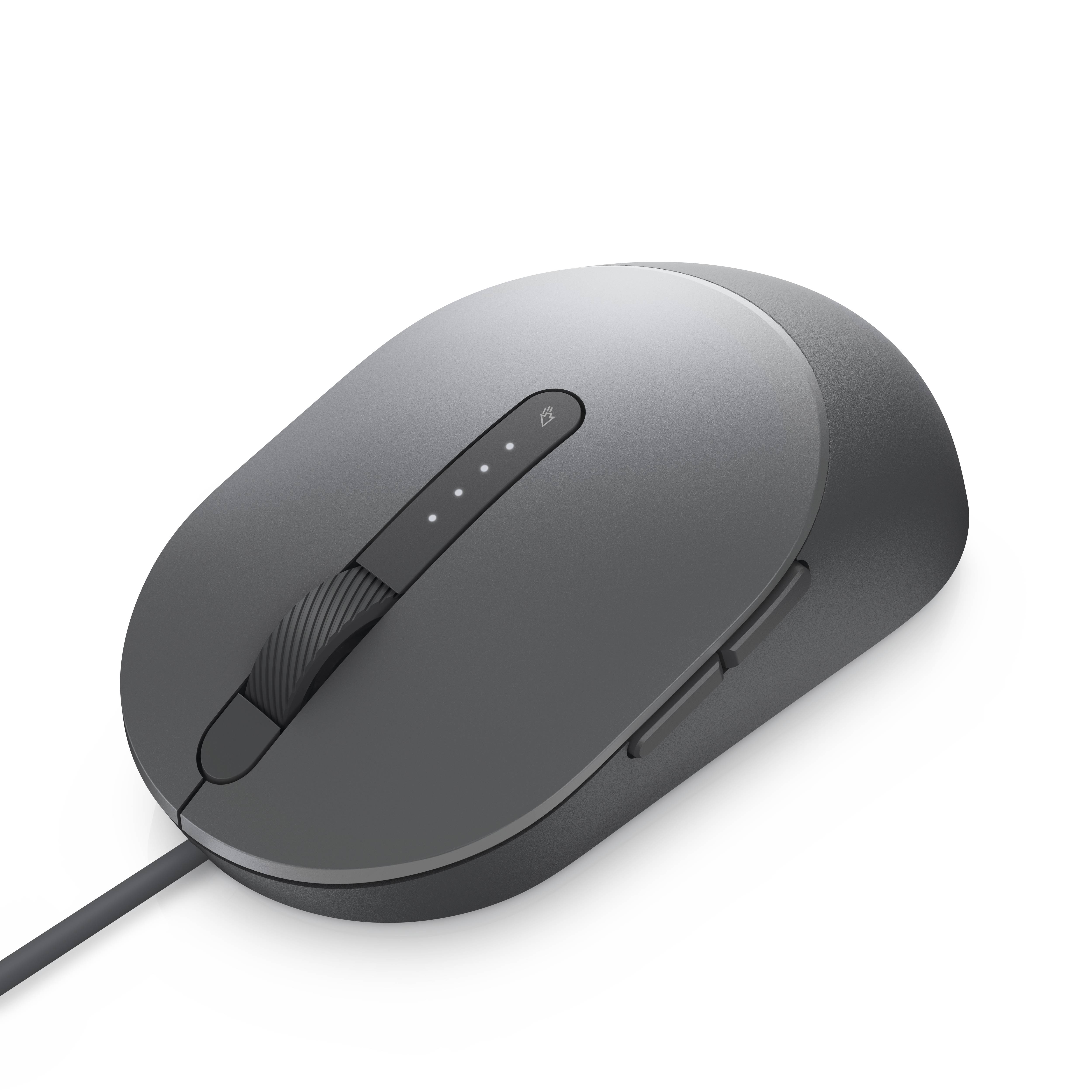 Rca Informatique - image du produit : DELL LASER WIRED MOUSE - MS3220 TITAN GRAY