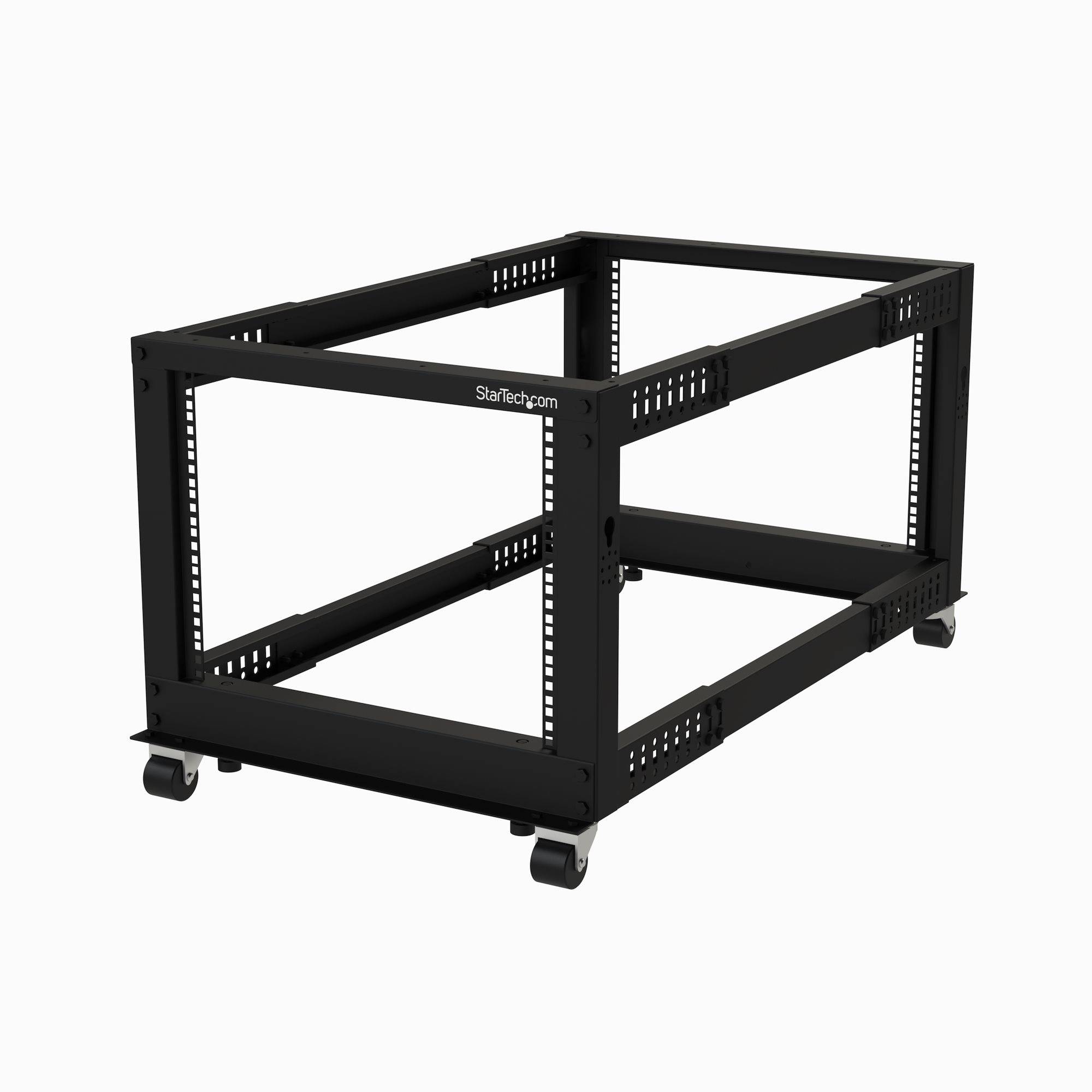 Rca Informatique - Image du produit : 8U OPEN FRAME RACK - 4 POST - 22-40IN ADJUSTABLE DEPTH