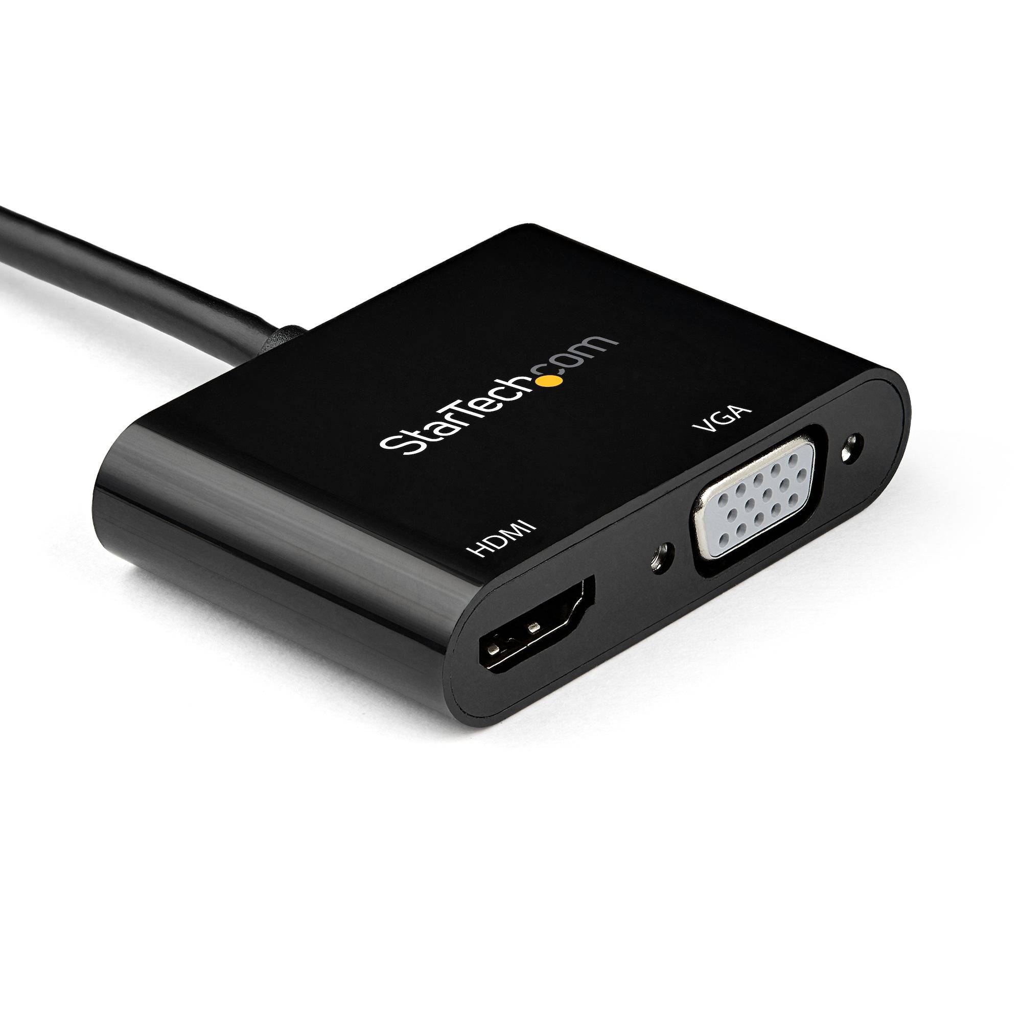 Rca Informatique - image du produit : MINI DISPLAYPORT TO HDMI VGA ADAPTER 4K 60HZ THUNDERBOLT 2