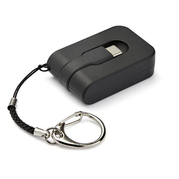 Rca Informatique - image du produit : PORTABLE USB C TO DP ADAPTER QUICK-CONNECT KEYCHAIN - 4K 60HZ