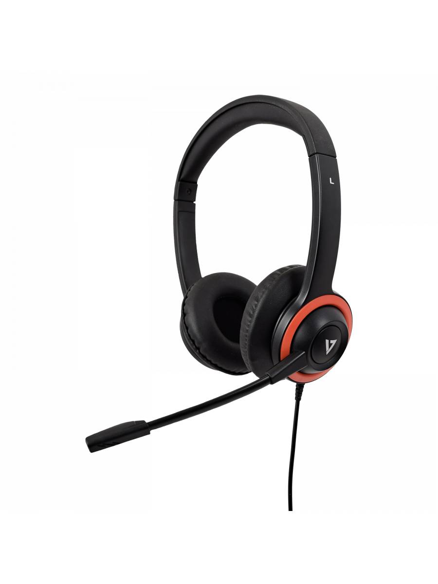 Rca Informatique - image du produit : MICRO CASQUE STEREO USB EDUCATION VOLUME LTD 2M