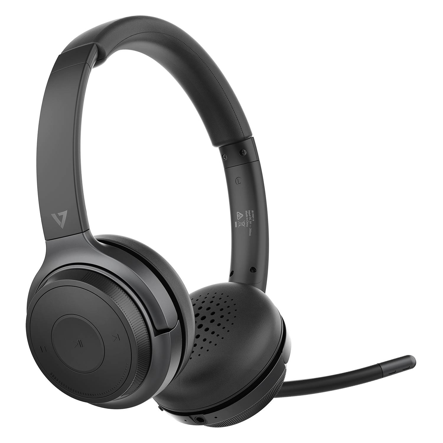 Rca Informatique - image du produit : MICRO CASQUE BINAURAL HB 600 BLUETOOTH MICRO AMOVIBLE