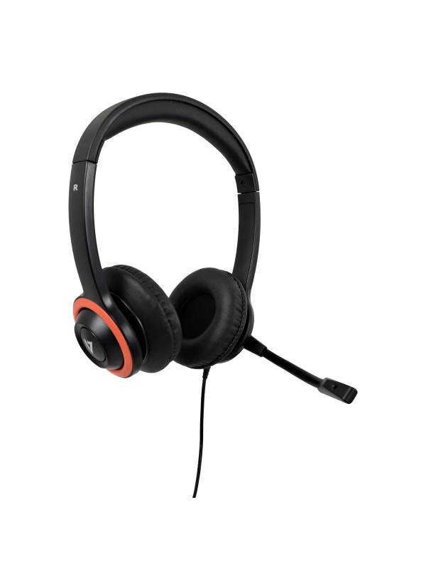 Rca Informatique - Image du produit : MICRO CASQUE STEREO USB EDUCATION VOLUME LTD 2M