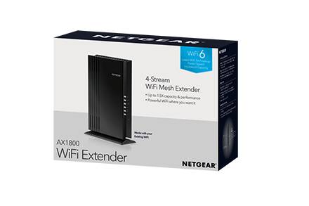 Rca Informatique - image du produit : EAX20 4 STREAM WIFI 6 MESH EXTENDER