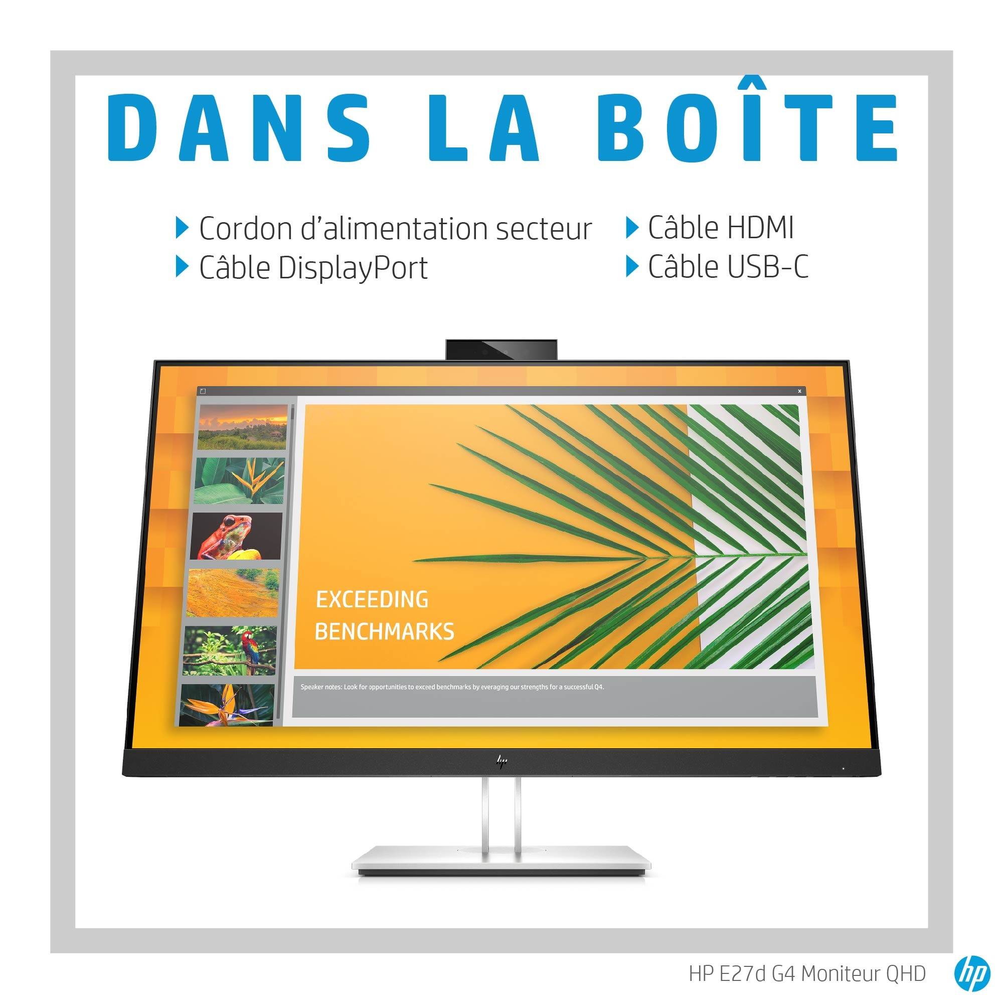 Rca Informatique - image du produit : E27D G4 QHD DOCKING MONITOR EN