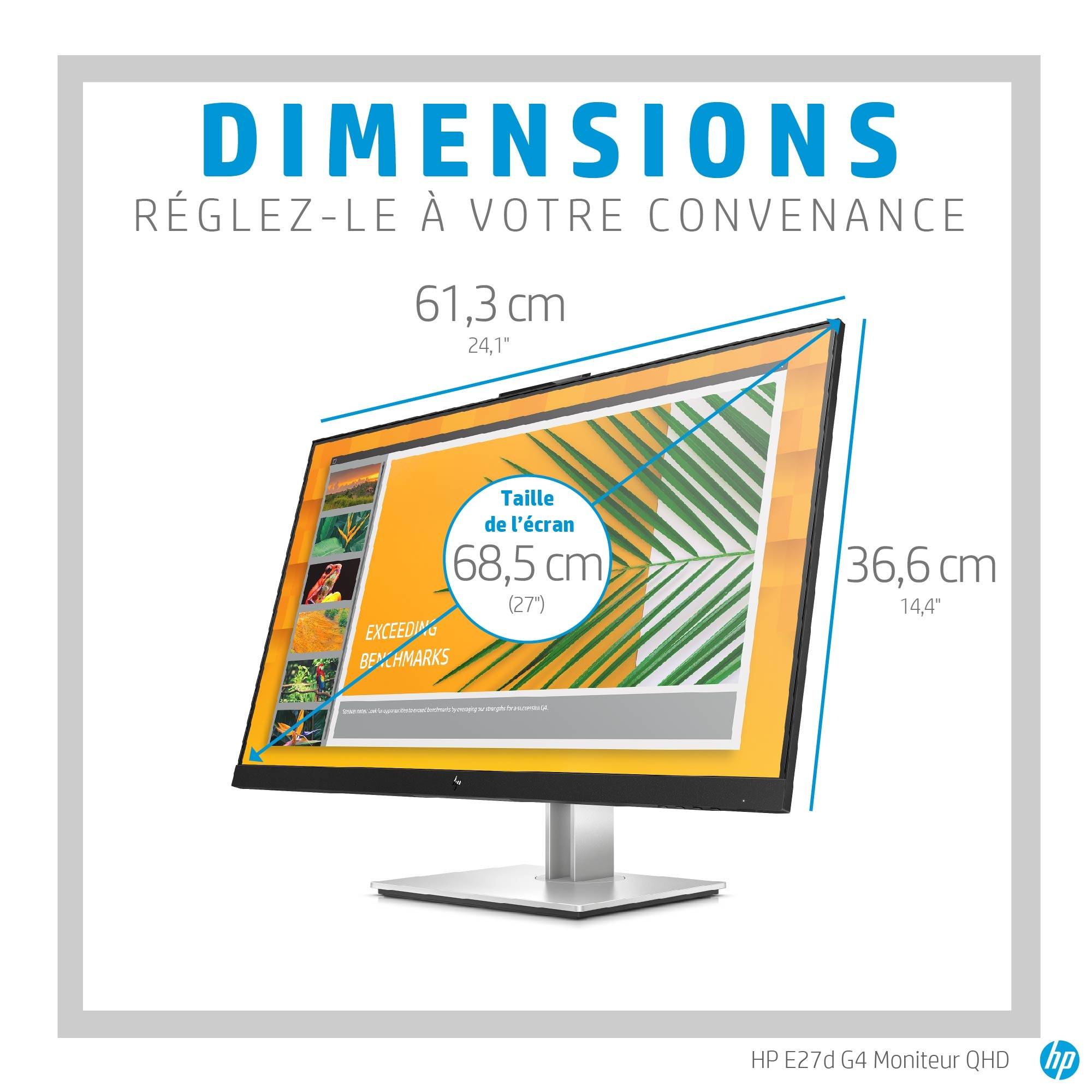 Rca Informatique - image du produit : E27D G4 QHD DOCKING MONITOR EN