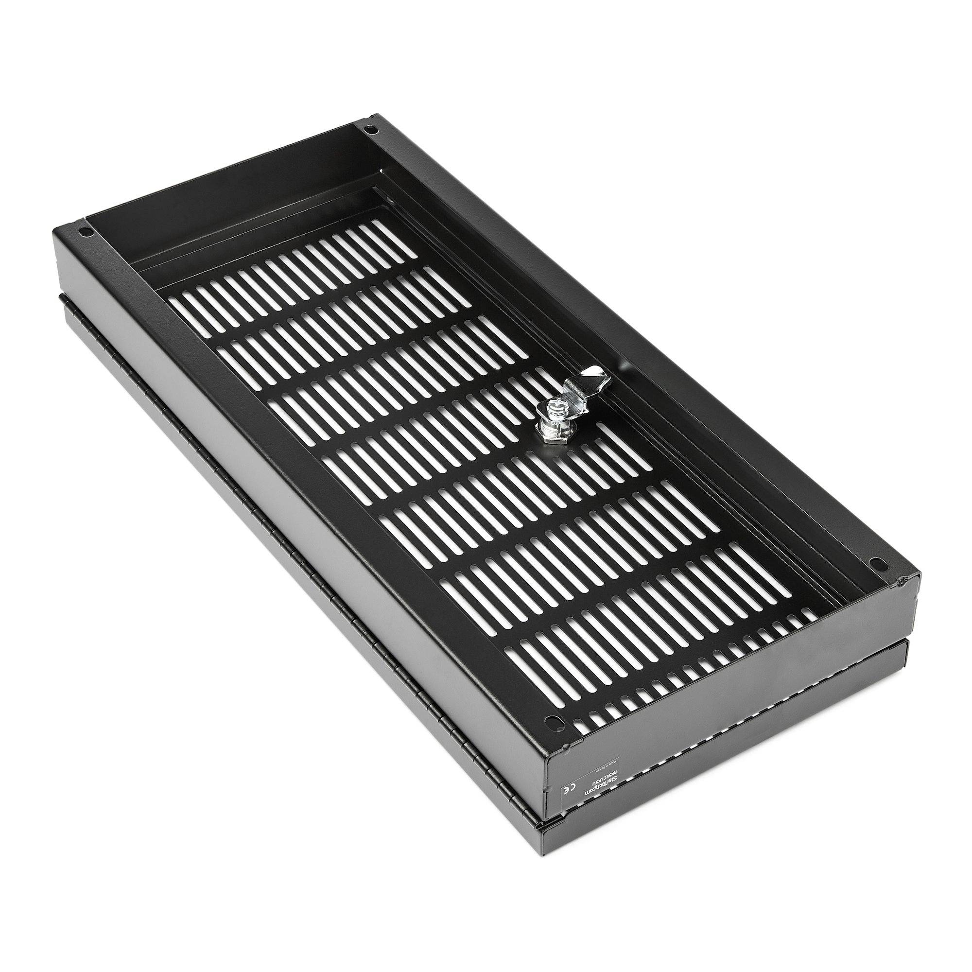 Rca Informatique - image du produit : 5U RACK-MOUNT SECURITY COVER - HINGED - LOCKING WITH KEY