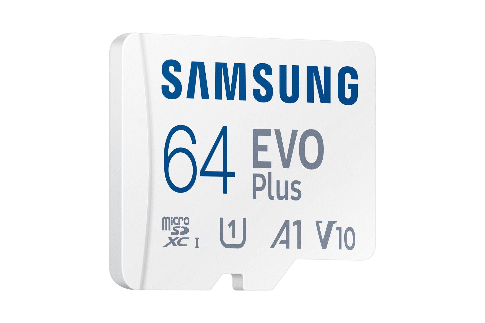 Rca Informatique - image du produit : EVO PLUS MICROSDXC UHS-I CARD WITH ADAPTER 64GB 160MB/S U1 V10