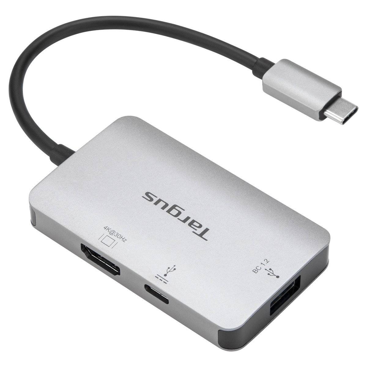 Rca Informatique - image du produit : USB-C TO HDMI A PD ADAPTER SPACE GREY TARGUS