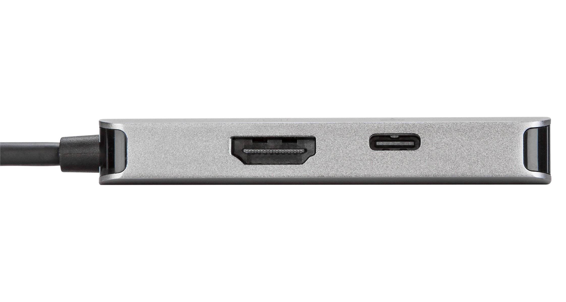 Rca Informatique - image du produit : USB-C TO HDMI A PD ADAPTER SPACE GREY TARGUS