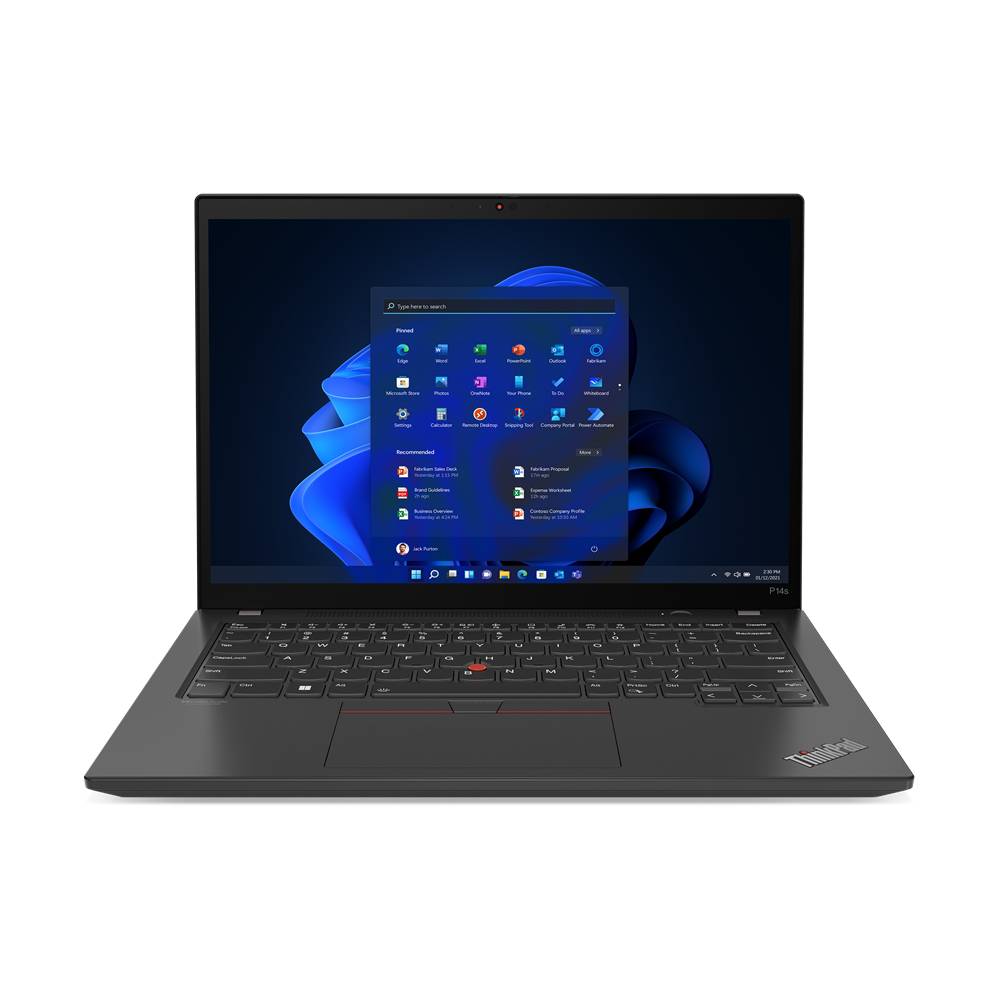 Rca Informatique - image du produit : THINKPAD P14S G4 - 14IN I7 1360P 16GB 512GB W11P THINKRED