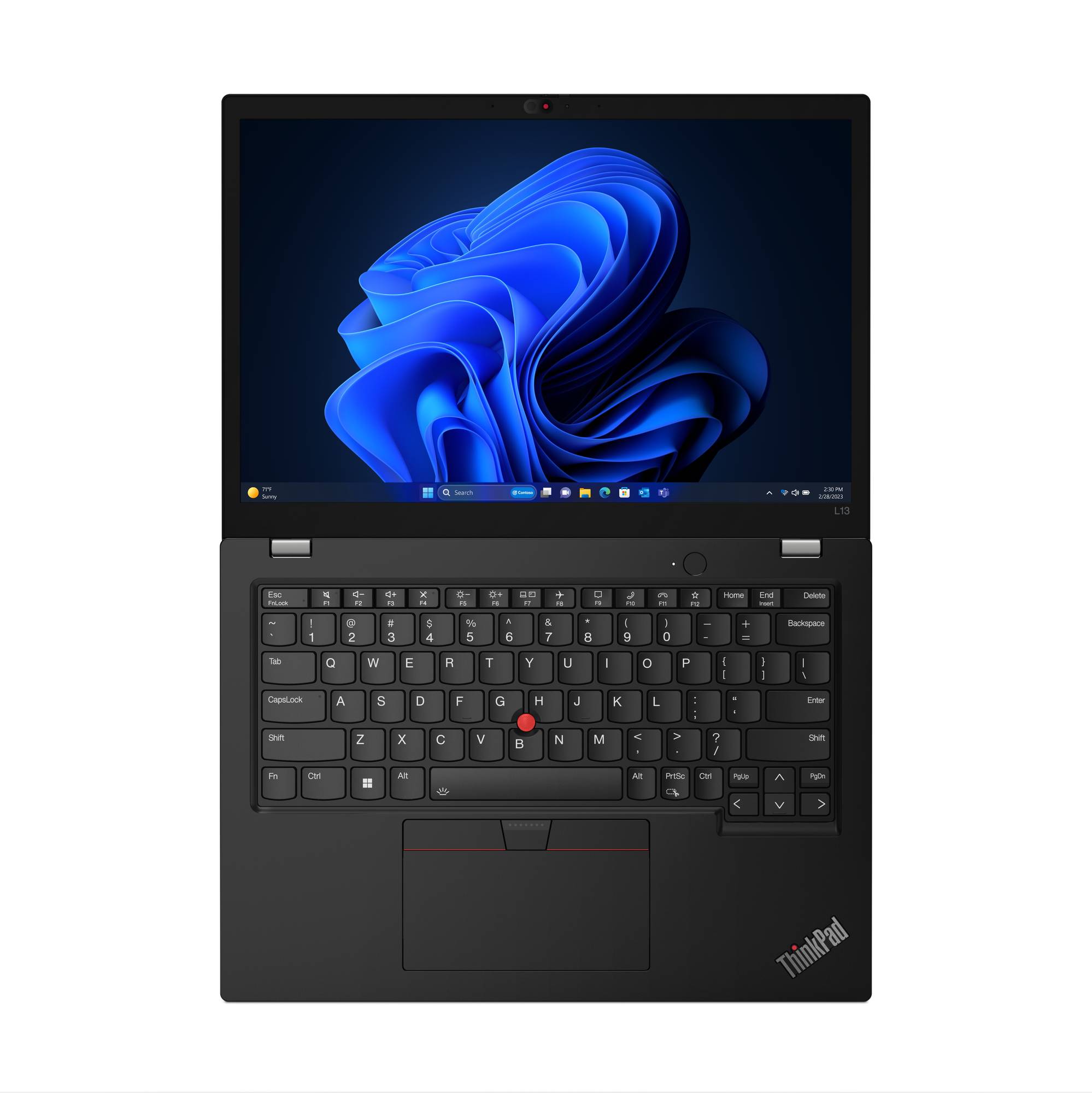 Rca Informatique - image du produit : THINKPAD L13 CLAM ULTRA 5 125U 512GB 16GB 13IN NOOD W11P