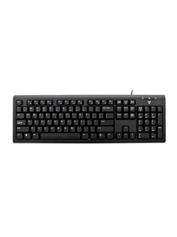 Rca Informatique - image du produit : USB BLACK KEYBOARD TUV-GS MULTIMEDIA GERMAN QWERTZ LAYOUT