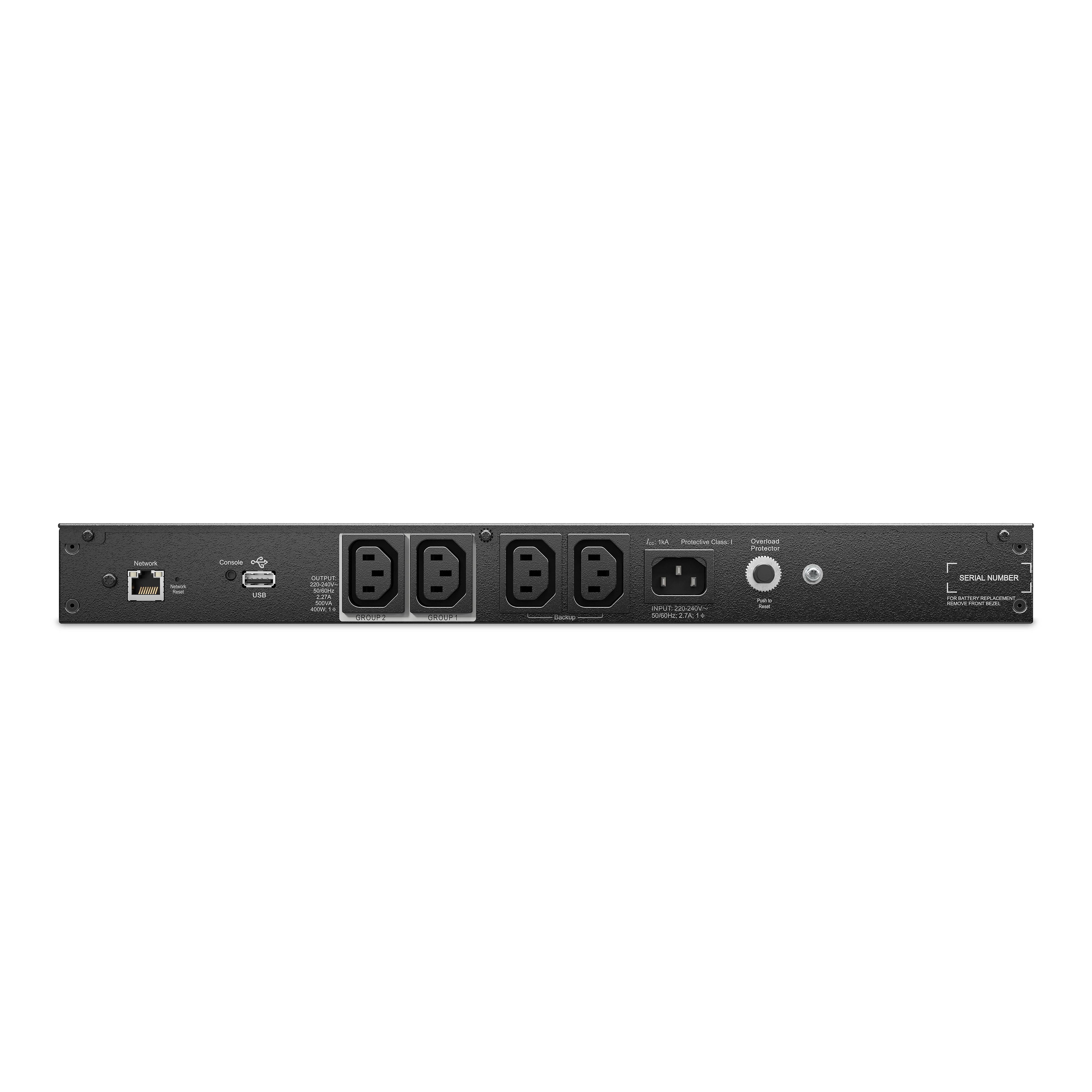 Rca Informatique - image du produit : APC SMART-UPS C LI-ON 500VA SHORT DEPTH 230V NETWORK CARD