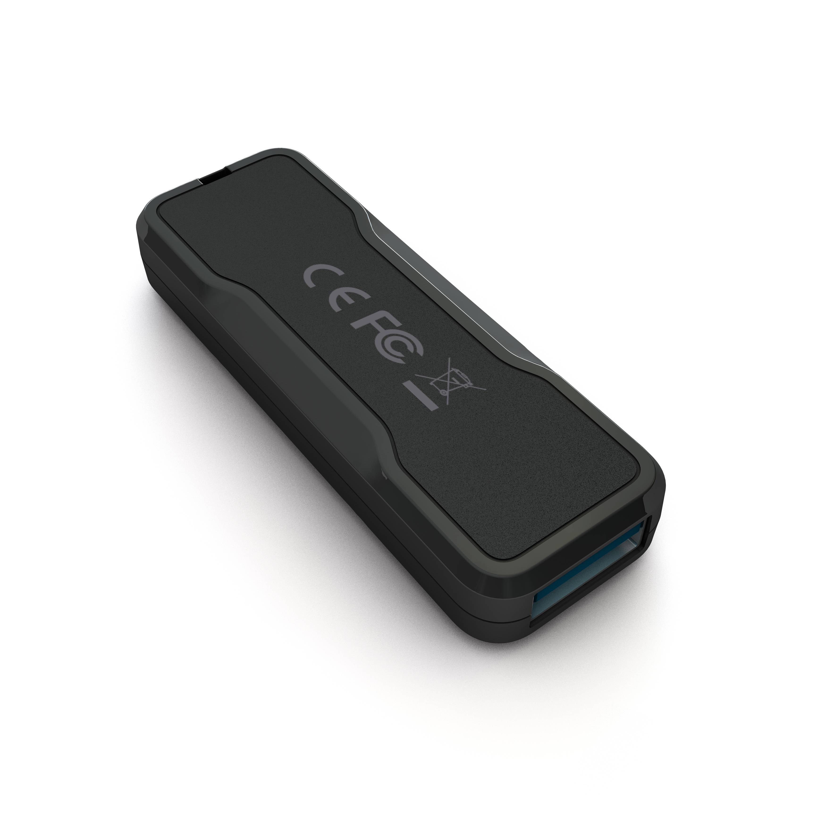 Rca Informatique - image du produit : CLE USB 3.1 32GB NOIR 120MBS MAX READ SPEED