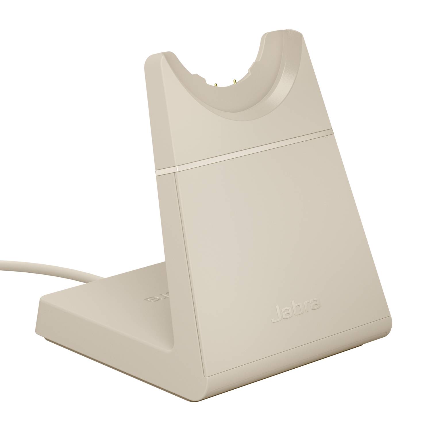 Rca Informatique - image du produit : JABRA EVOLVE2 65 DESKSTAND USB-A BEIGE