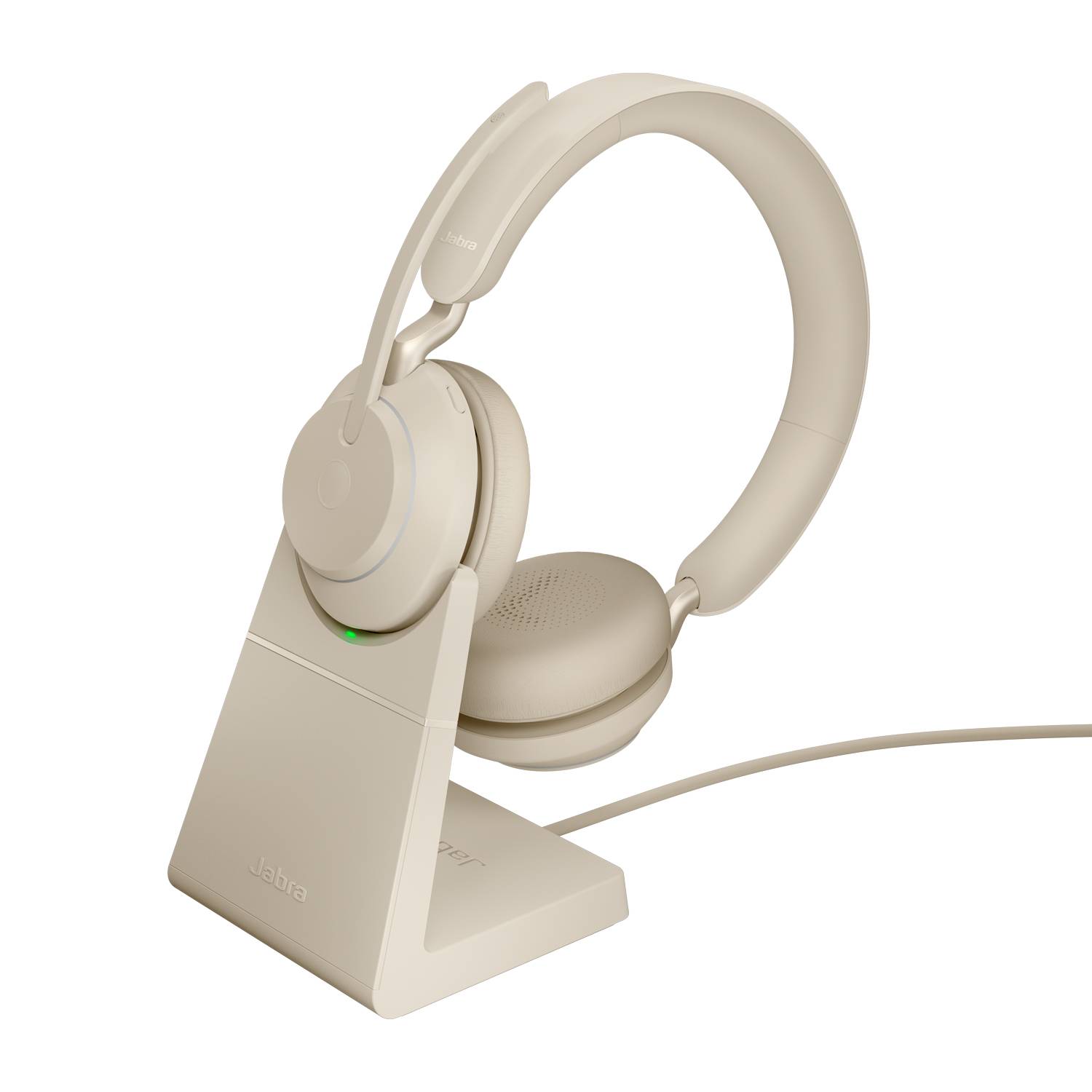 Rca Informatique - image du produit : JABRA EVOLVE2 65 LINK380A UC STEREO STAND BEIGE