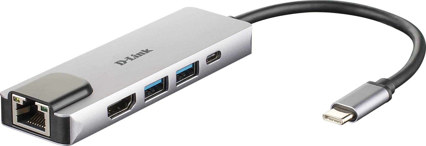 Rca Informatique - Image du produit : 5-IN-1 USB-C HUB WITH HDMI ETHERNET AND POWER DELIVERY