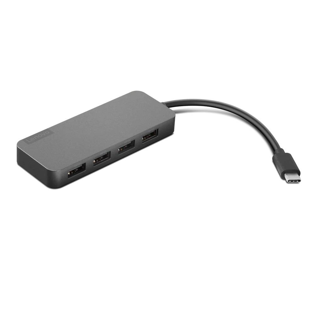 Rca Informatique - image du produit : LENOVO USB-CTO4PORTS USB-A HUB .