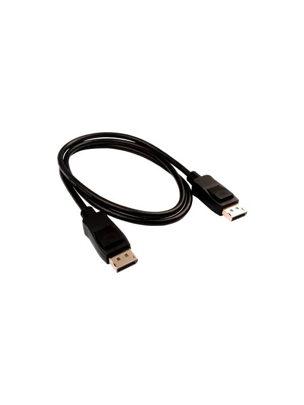 Rca Informatique - image du produit : DISPLAYPORT 1.4 CABLE 1M 3.3FT DP CABLE 32.4 GBPS 8K UHD 1M BLK