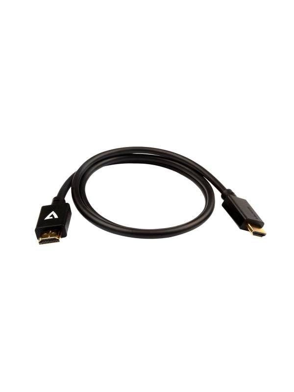 Rca Informatique - image du produit : HDMI 2.1 PRO CABLE 1M 3.3FT DATA VID CABLE 48GBPS 8K 60HZ