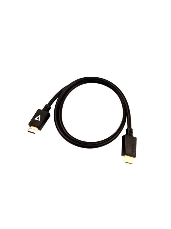 Rca Informatique - image du produit : HDMI 2.1 PRO CABLE 1M 3.3FT DATA VID CABLE 48GBPS 8K 60HZ