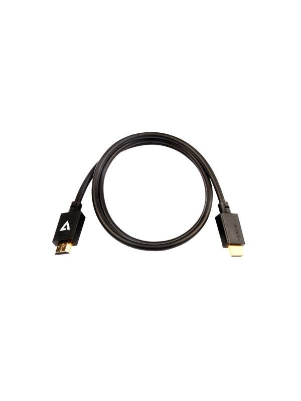 Rca Informatique - image du produit : HDMI 2.1 PRO CABLE 1M 3.3FT DATA VID CABLE 48GBPS 8K 60HZ