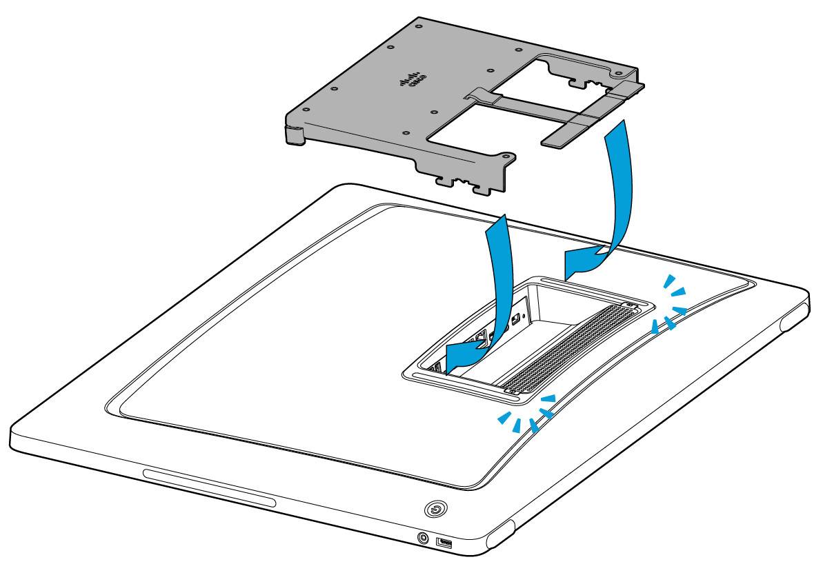 Rca Informatique - Image du produit : VESA ADAPTER AND WALL MOUNT KIT FOR WEBEX DESK PRO