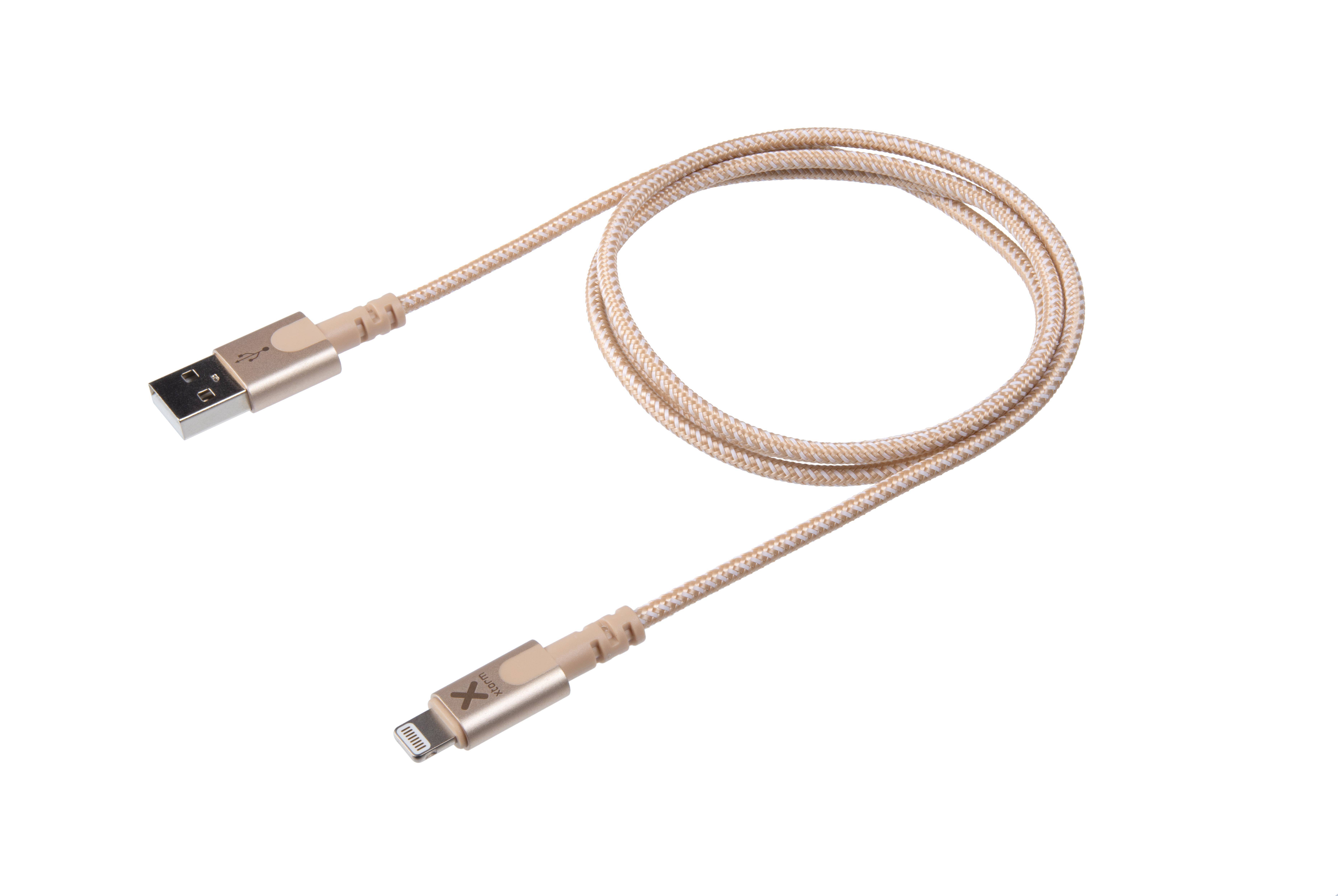 Rca Informatique - image du produit : ORIGINAL USB TO LIGHTNING CABLE (1M) GOLD