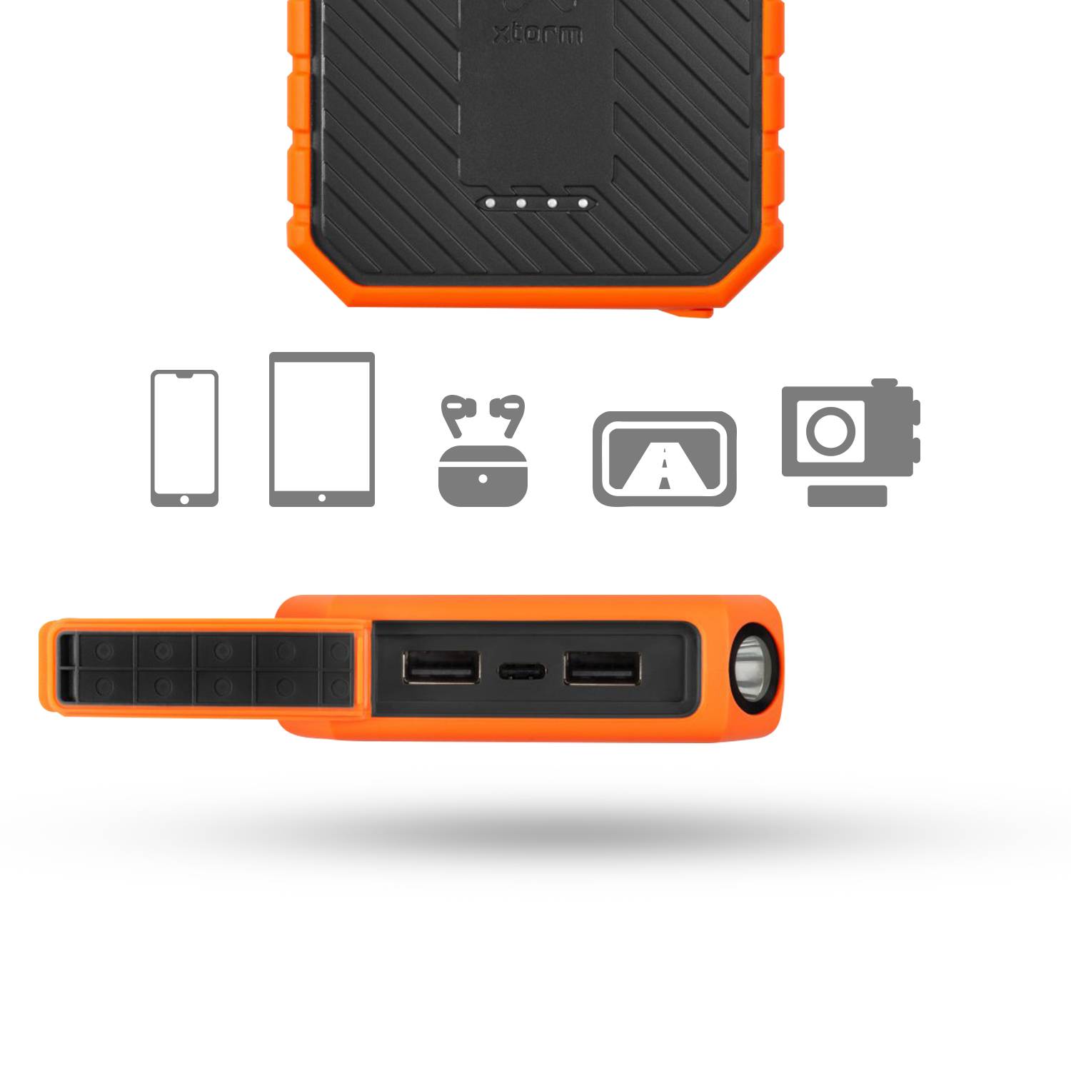 Rca Informatique - image du produit : RUGGED POWER BANK 10.000