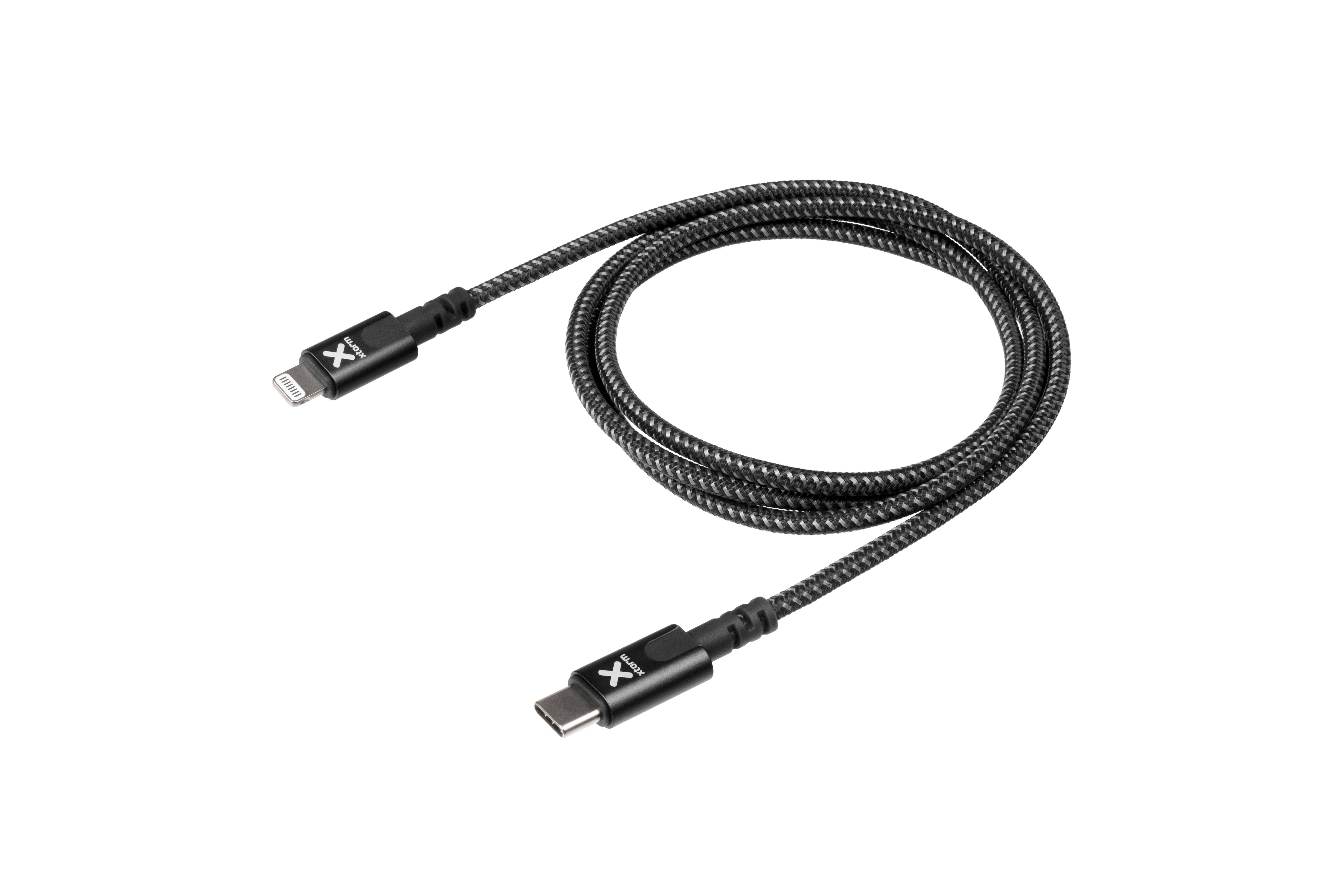 Rca Informatique - image du produit : ORIGINAL USB-C TO LIGHTNING CABLE (1M) BLACK