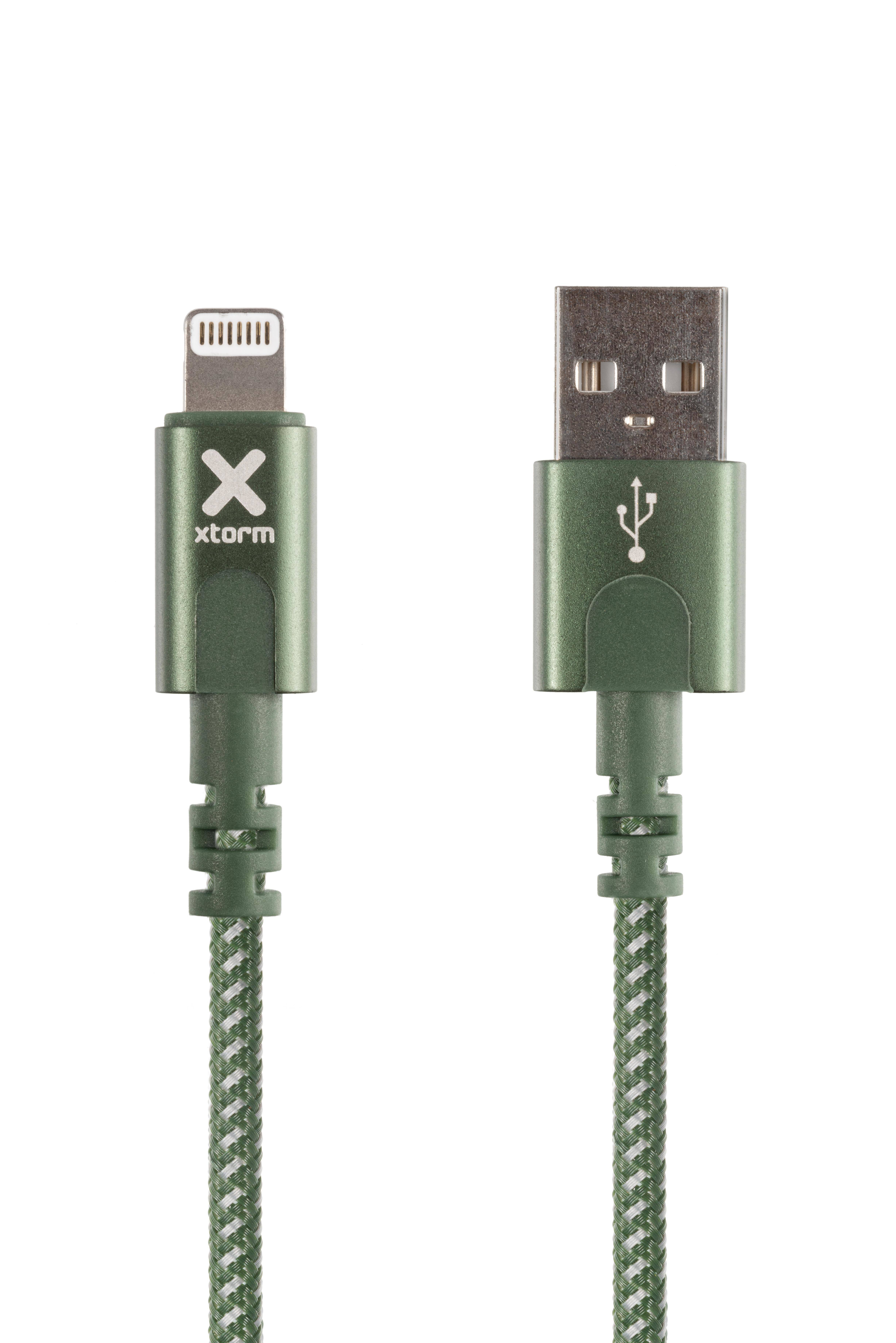 Rca Informatique - image du produit : ORIGINAL USB TO LIGHTNING CABLE (1M) GREEN