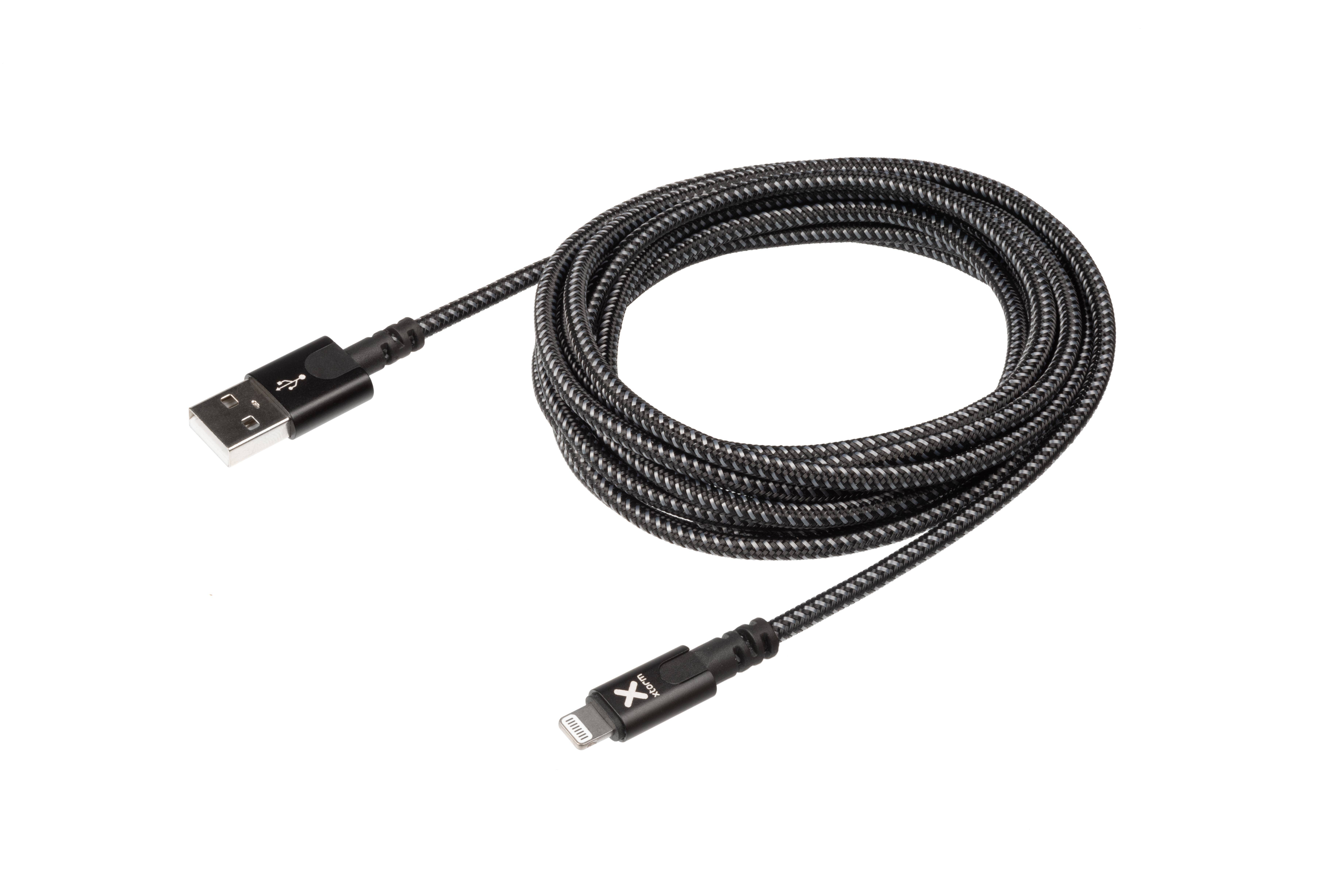 Rca Informatique - image du produit : ORIGINAL USB TO LIGHTNING CABLE (3M) BLACK