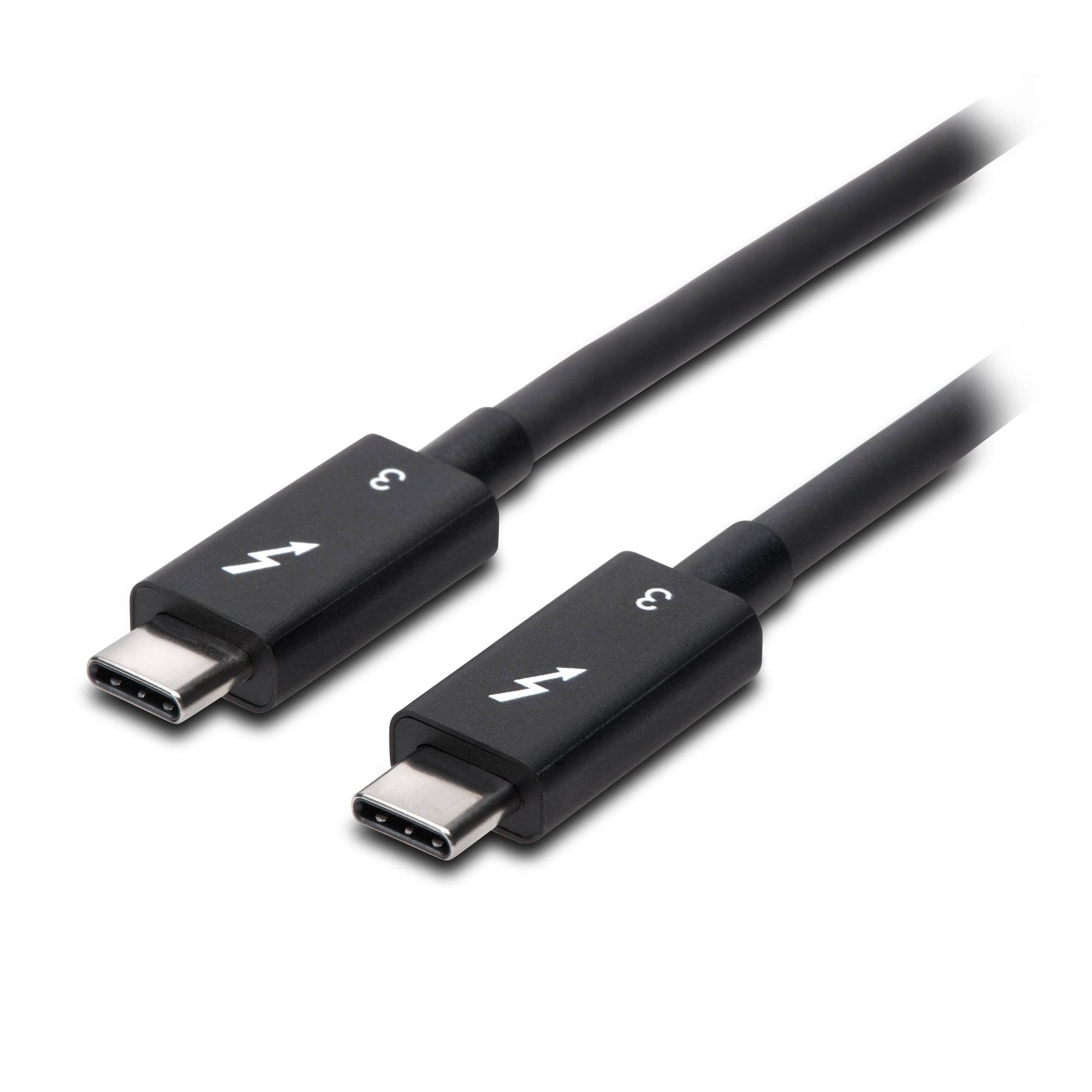 Rca Informatique - image du produit : KENSINGTON 0.7M (2.3FT) THUNDERBOLT 3 CABLE 40GBPS