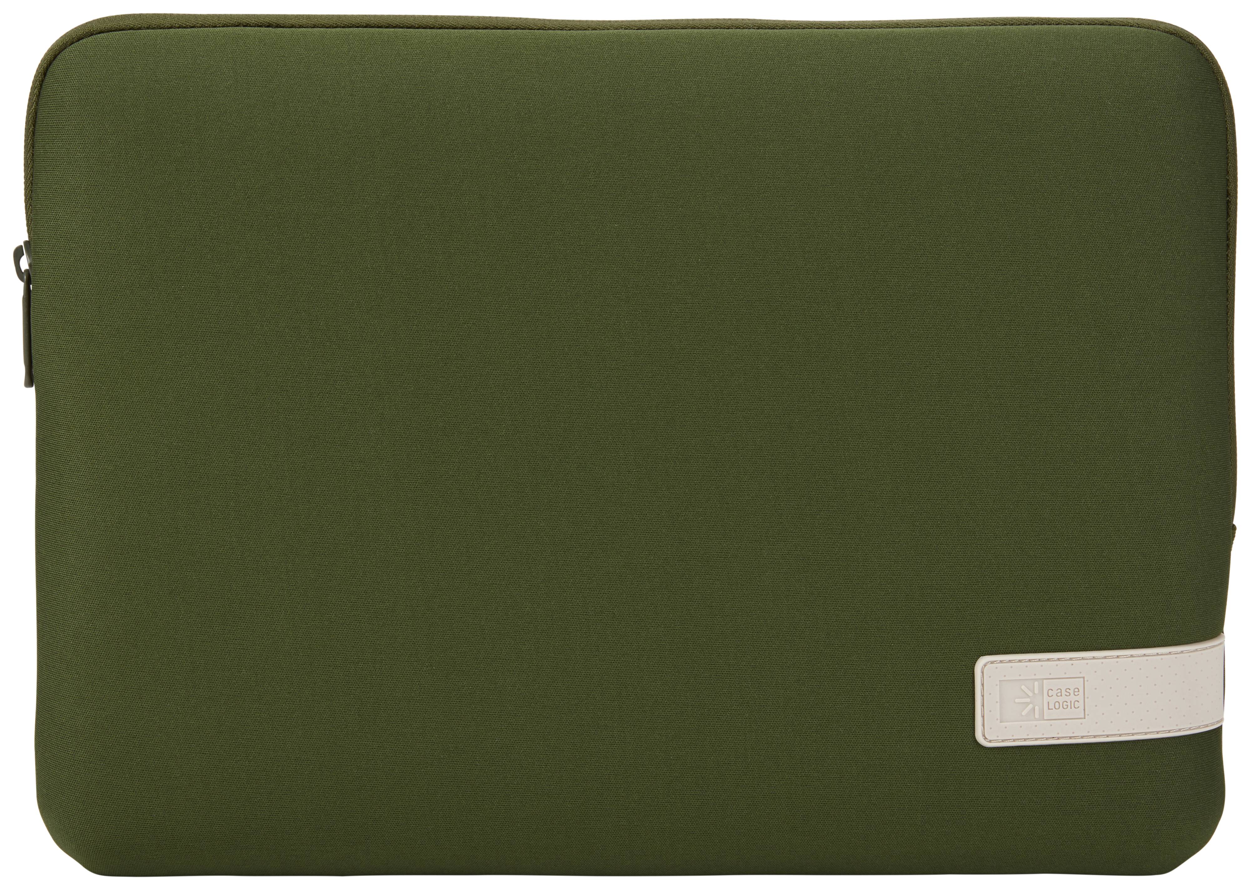 Rca Informatique - image du produit : CASE LOGIC REFLECT LAPTOP SLEEVE 13.3IN GREEN