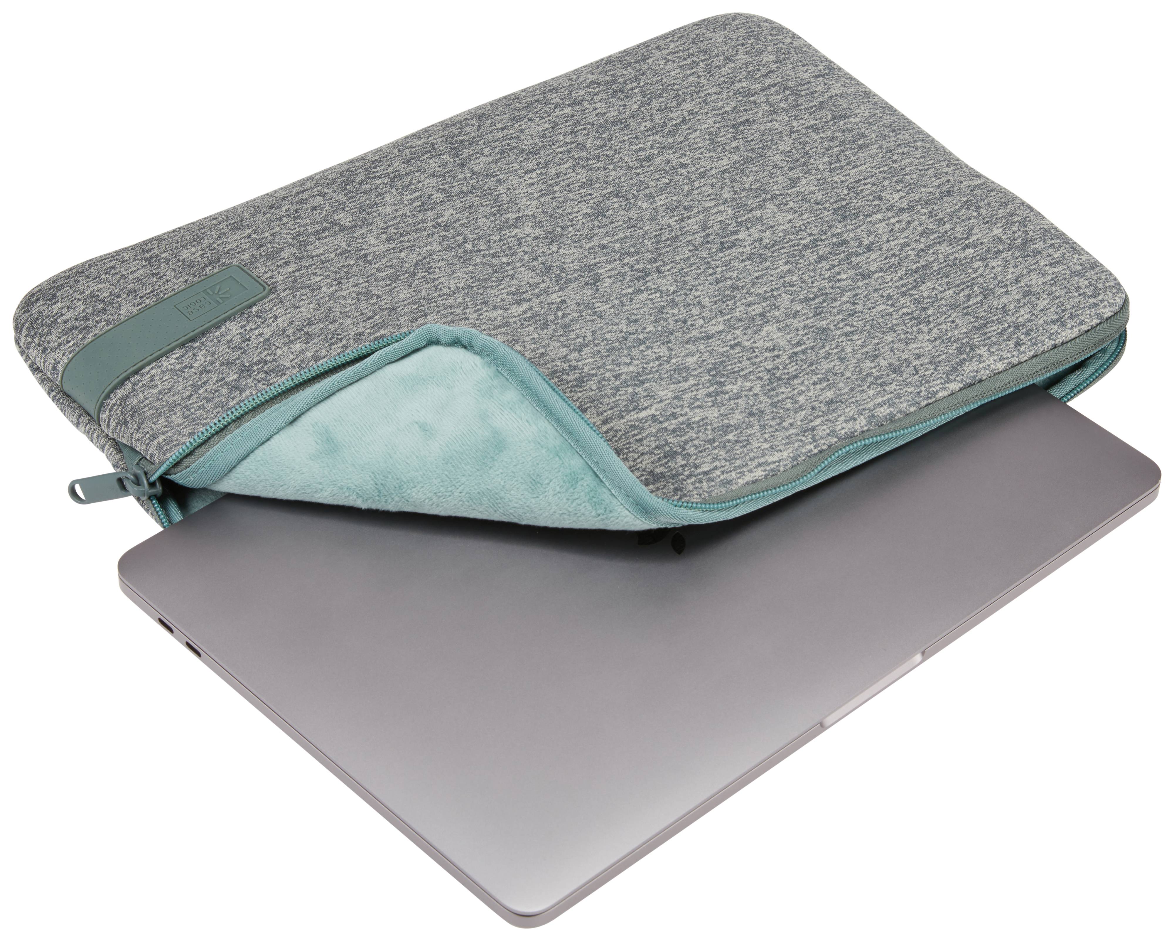 Rca Informatique - image du produit : CASE LOGIC REFLECT MACBOOK 13IN BALSAM SLEEVE