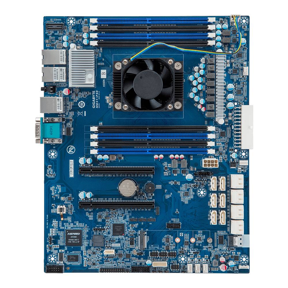 Rca Informatique - image du produit : INTEL MB MB51-PS0 1XD-2123IT 8XDIMM 2X10GB 14XSATA3 2XPCIE3