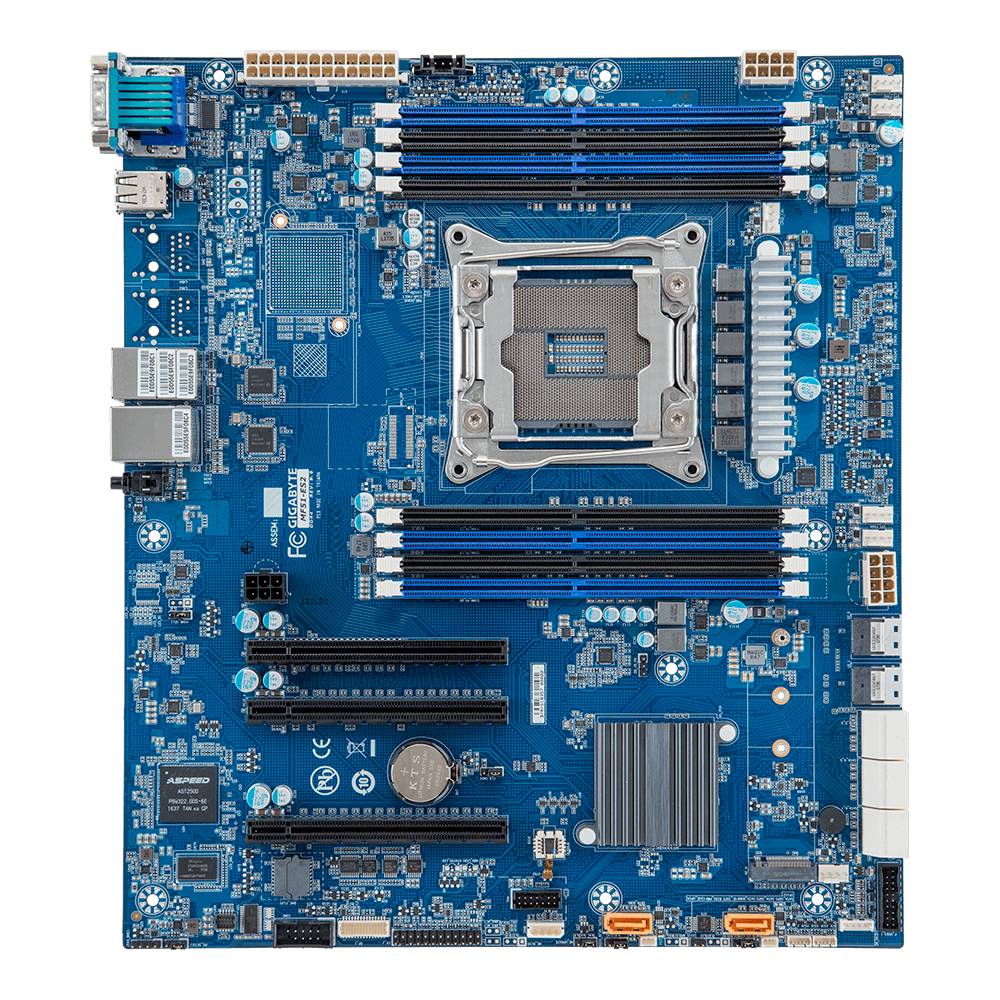 Rca Informatique - image du produit : INTEL MB MF51-ES2 1XLGA2066 8XDIMM 2X1GB 8XSATA3 3XPCIE3