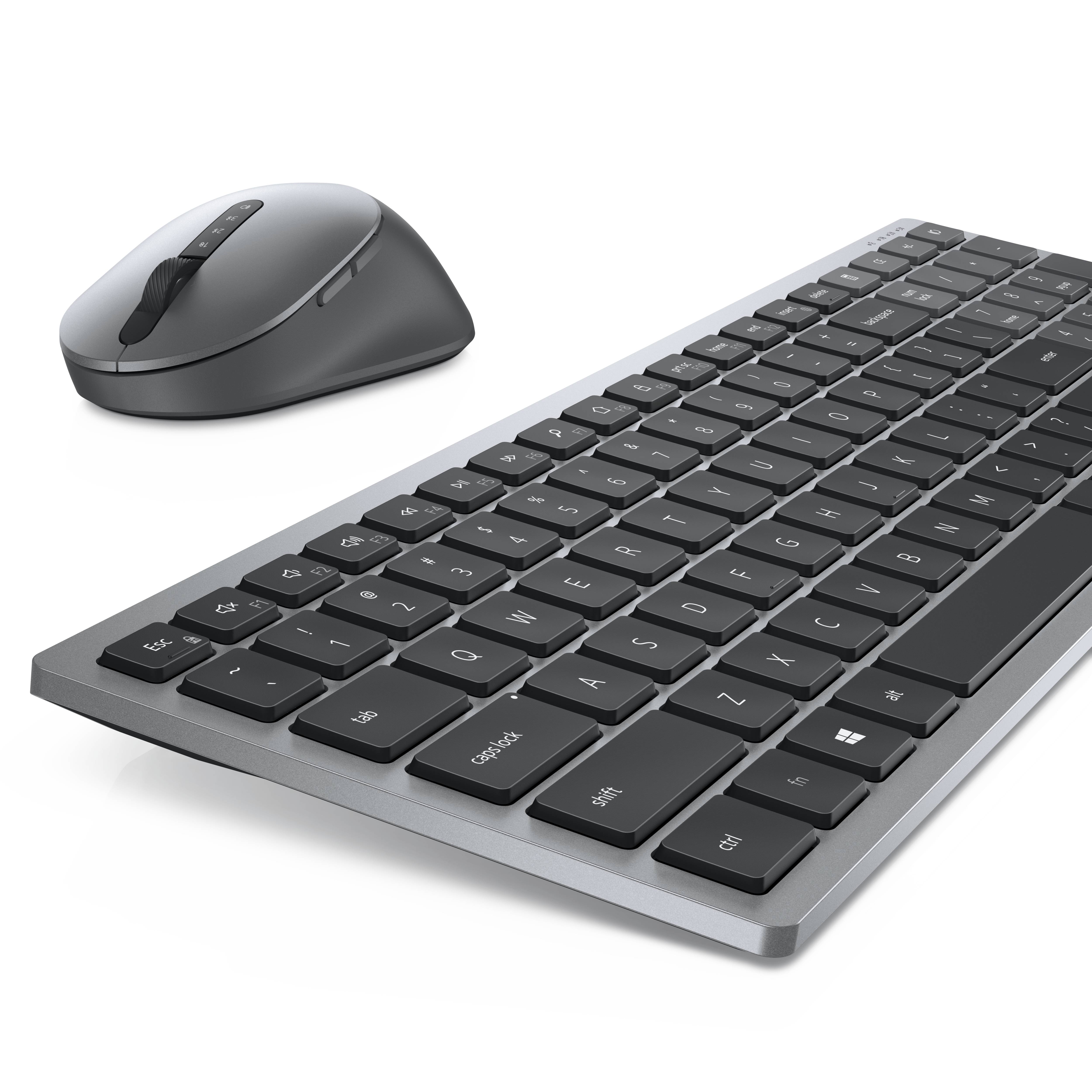 Rca Informatique - image du produit : MULTI-DEVICE WIRELESS KEYBOARD AND MOUSE KM7120W FRENCH AZERTY