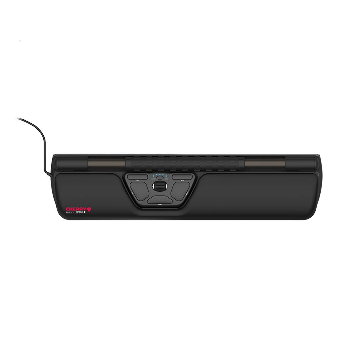 Rca Informatique - image du produit : CHERRY ROLLERMOUSE CORDED ERGONOMIC BLACK