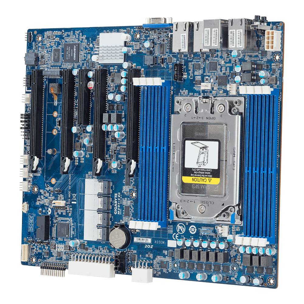 Rca Informatique - Image du produit : AMD MB MZ01-CE0 BULK 1XEPYC 8XDIMM 2X10GB 2X1GB 16XSATA3