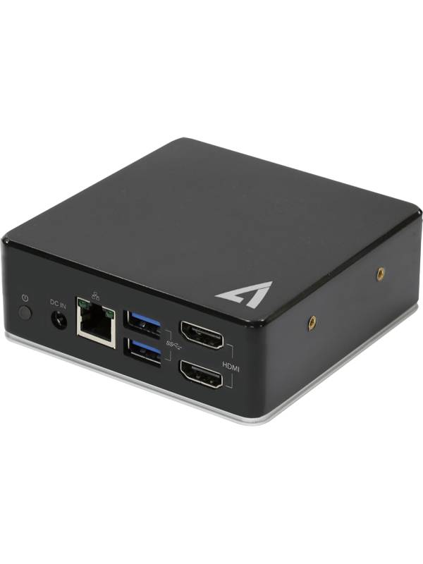 Rca Informatique - image du produit : STATION D ACCUEIL UNIV USBC HDMI X2 RJ45 AUDIO USB 3.1 85W