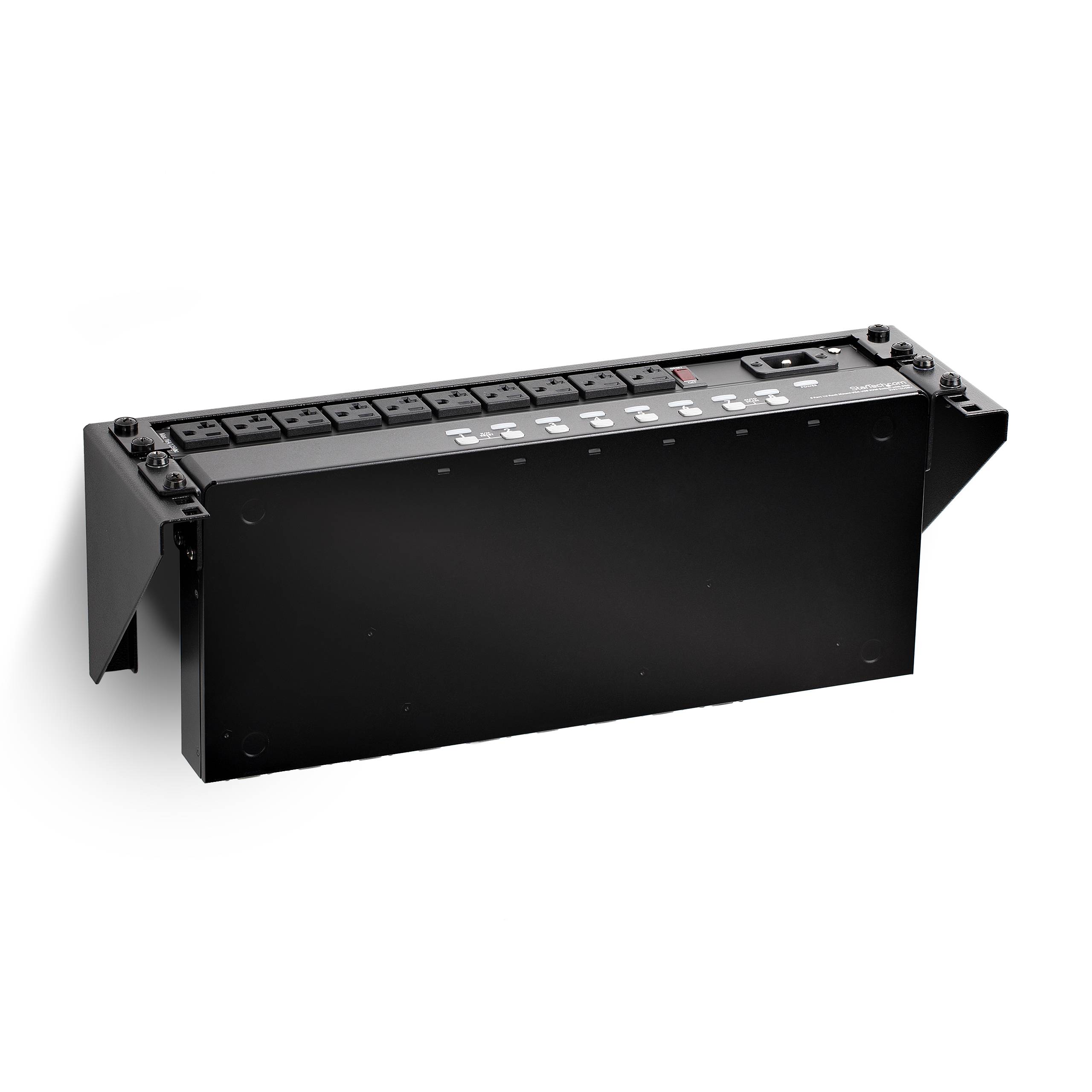 Rca Informatique - image du produit : SUPPORT MURAL VERTICAL POUR RACK 3U - ACIER - 48 CM