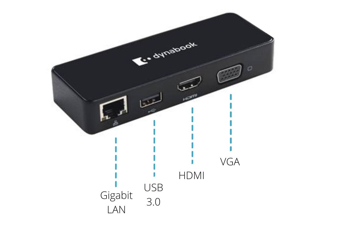 Rca Informatique - image du produit : TRAVEL ADAPTER - USB-C TO LAN / VGA / HDMI / USB 3.0